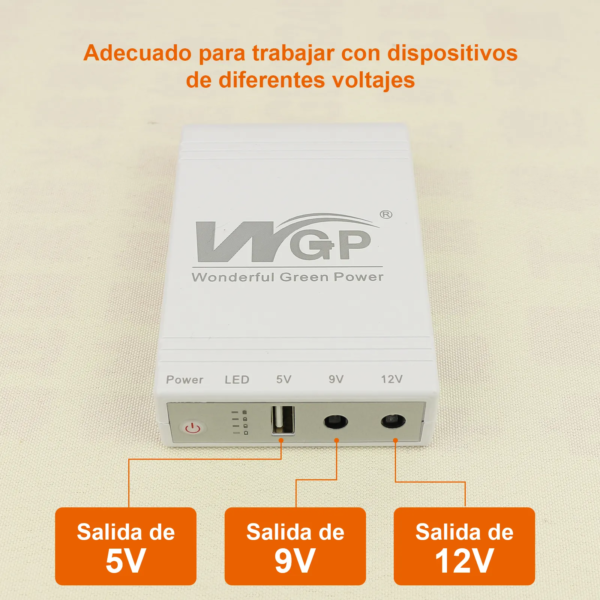 WGP Mini ups 10400mAh - Imagen 7