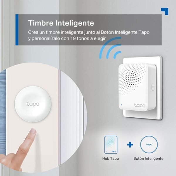 TP-Link Tapo Smart Hub con timbre incorporado - Imagen 3